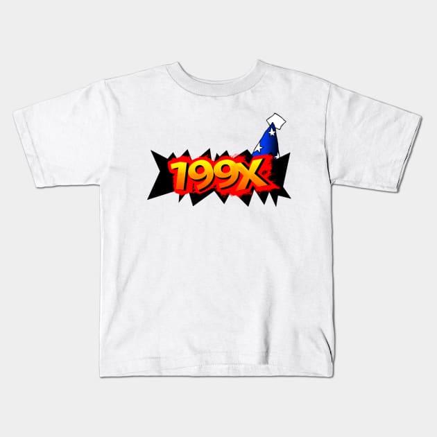 199X Kids T-Shirt by usernamae